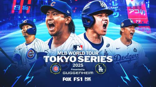 Imagen de tendencia de MLB: Fox/FS1 se prepara para transmitir la serie Tokio de apertura de temporada de MLB entre Dodgers, Cachorros